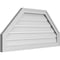 Ekena Millwork Octagonal Top Surface Mount PVC Gable Vent w/ 2"W x 1-1/2"P Brickmould Frame, 38"W x 18"H GVPOT38X1802SF - alternate 5